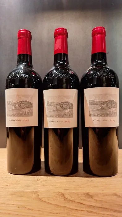2003 Abreu Vineyard Madrona Ranch Cabernet Sauvignon - California, Napa Valley - 3 Bottles (0.75L)