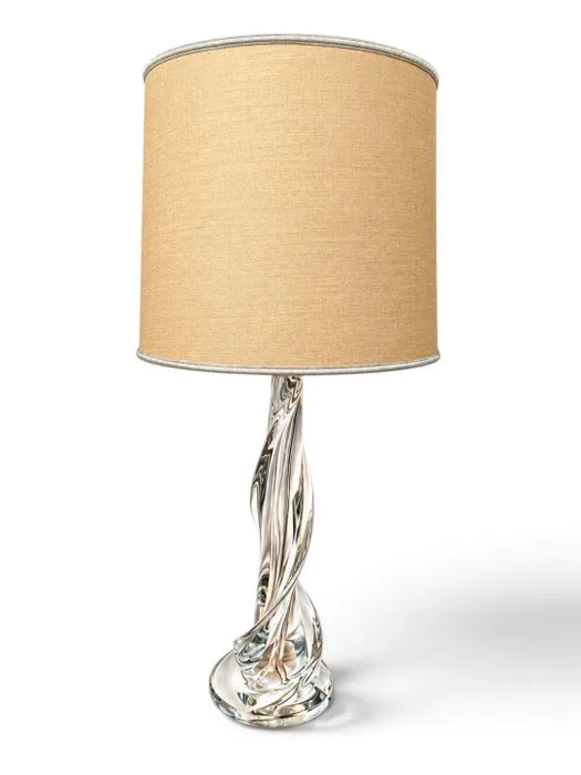 Cristal de Sèvres (nello stile di) - Table lamp - Crystal - twisted