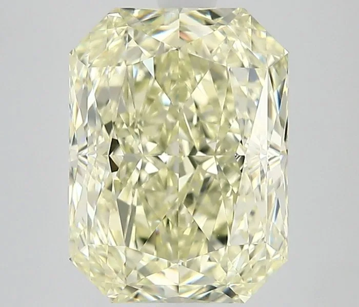 1 pcs Diamond (Natural) - 3.68 ct - Rectangle - VS1 - Gemological Institute of America (GIA) - U-V Color Radiant