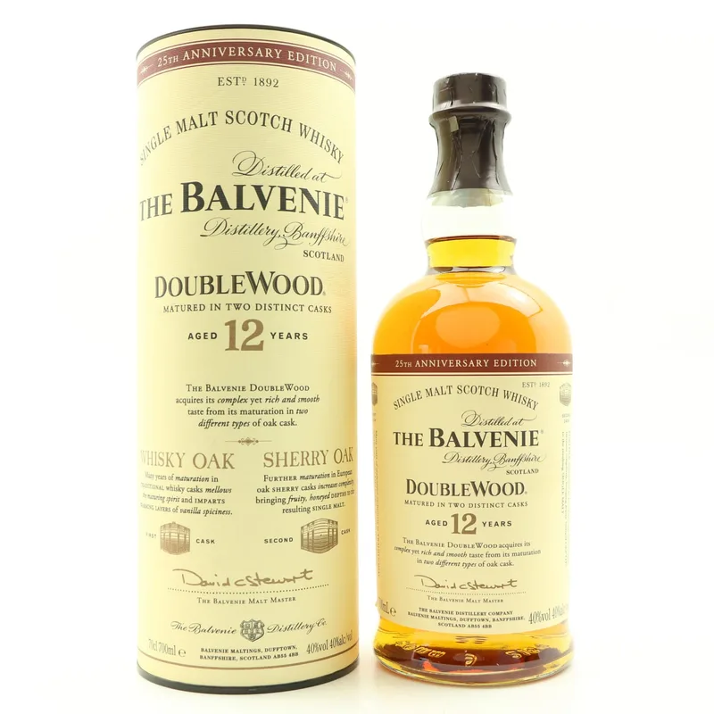Balvenie – 12 Year Old DoubleWood 25th Anniversary (70cl, 40%)