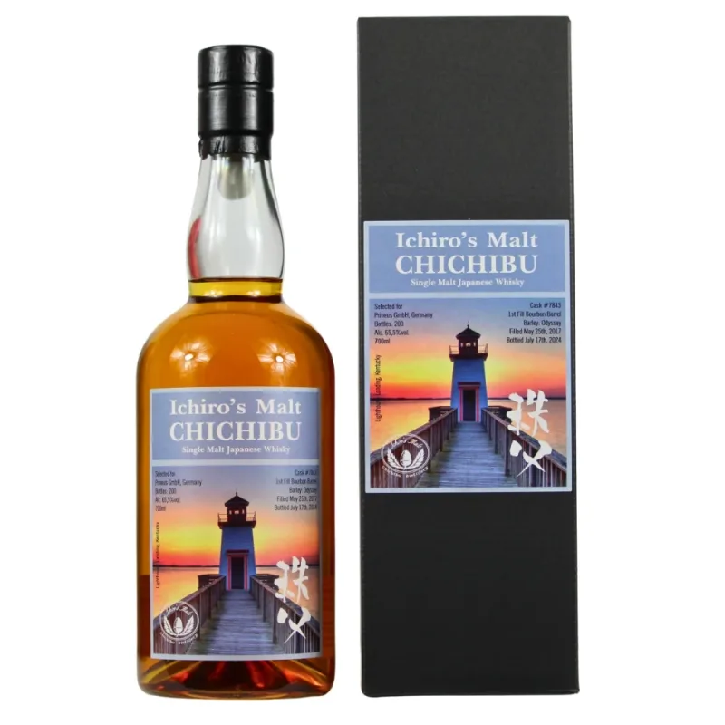 Ichiro's Malt Chichibu Single Cask for Germany #7843 (70cl, 65.5%)