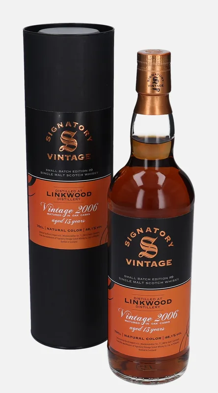Linkwood – 2006 13 Year Old Signatory Vintage Scotch Whisky Co. Vintage Small Batch Edition 9
