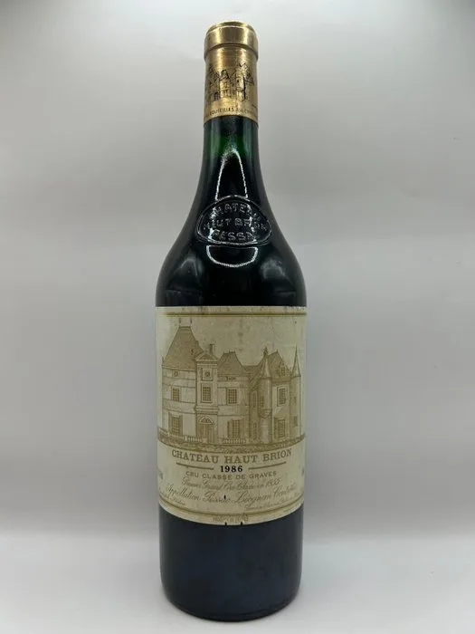 1986 Chateau Haut-Brion - Pessac-Léognan 1er Grand Cru Classé - 1 Bottle (0.75L)