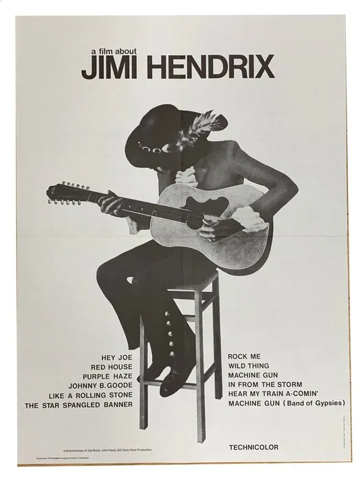 Anonyme - Jimi Hendrix