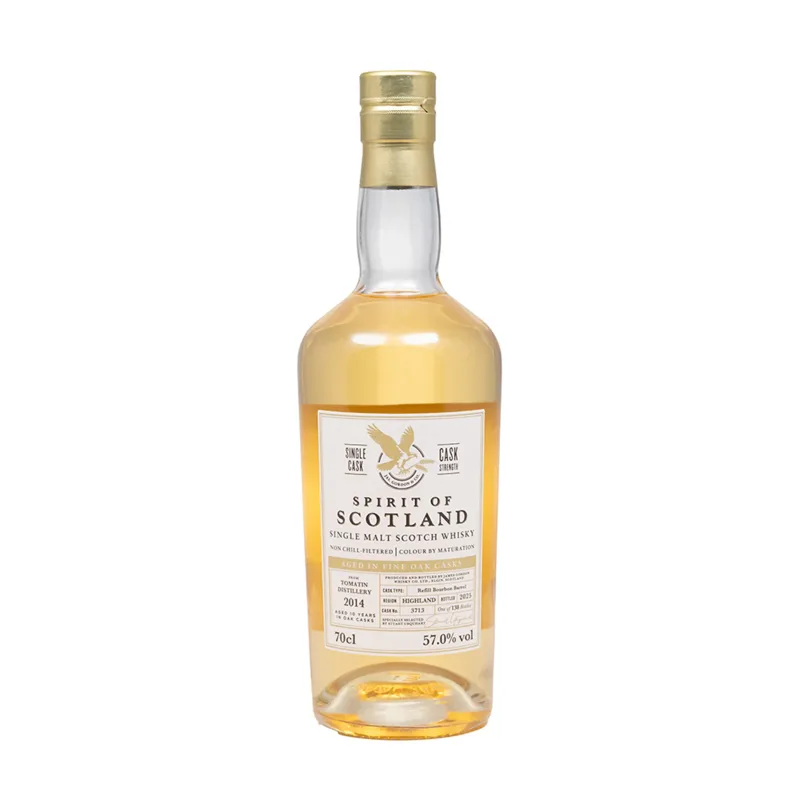 Tomatin – 10 Year Old 2014 1st Refill Bourbon Barrel #3713 Gordon & MacPhail