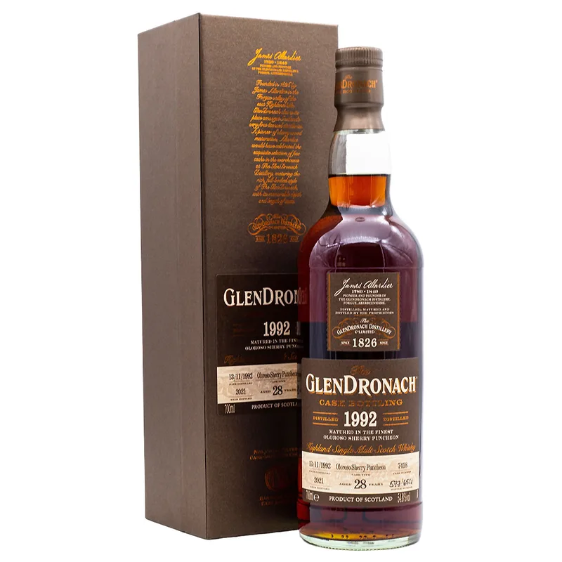 Glendronach – 28 Years Old 1992/2021 Cask 7418 Batch 19 (70cl, 54.8%)