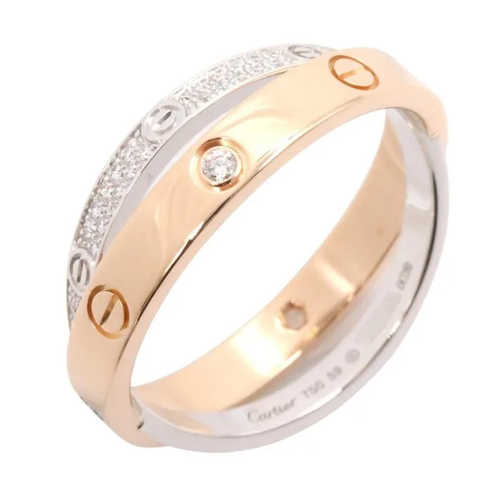 Cartier - Ring - Beelove Peter Ring - 18 kt. Rose gold - Diamond