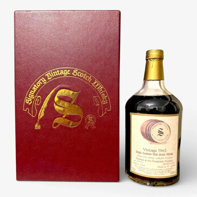 Rosebank – 28 Year Old 1965 Signatory Vintage Single 1st Fill Sherry Cask (1993)