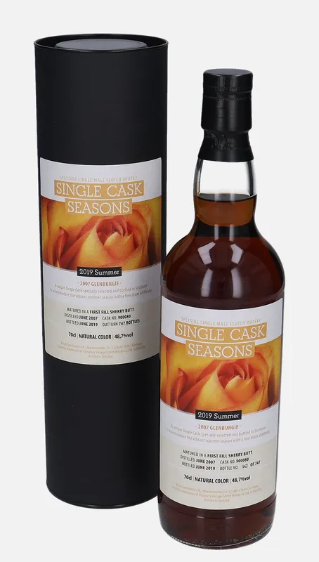 Glenburgie – 2007 Signatory Vintage Scotch Whisky Co. Single Cask Seasons 2019 Summer