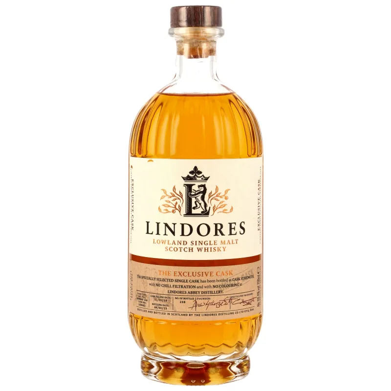 Lindores Abbey – 4 Year Old 2018/2023 The Exclusive Cask Bourbon #180402