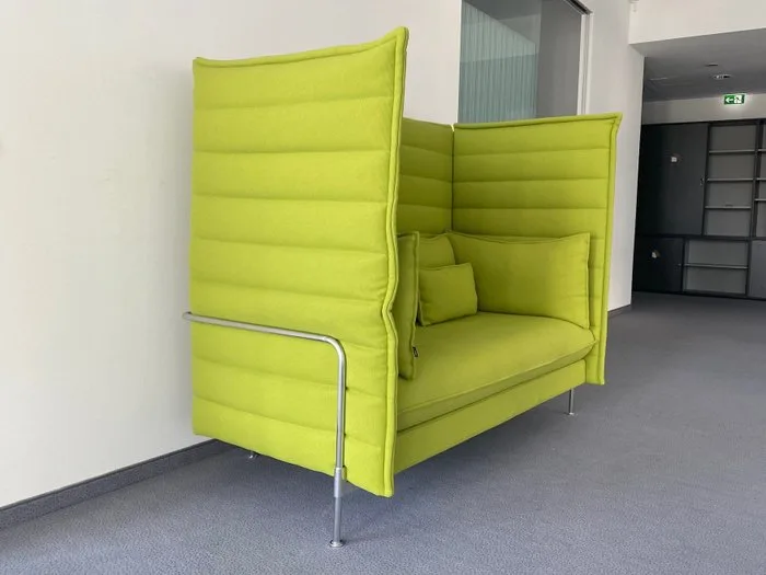 Vitra - Ronan Bouroullec, Erwan Bouroullec - Sofa - Alcove Highback 2-Seater - Textile