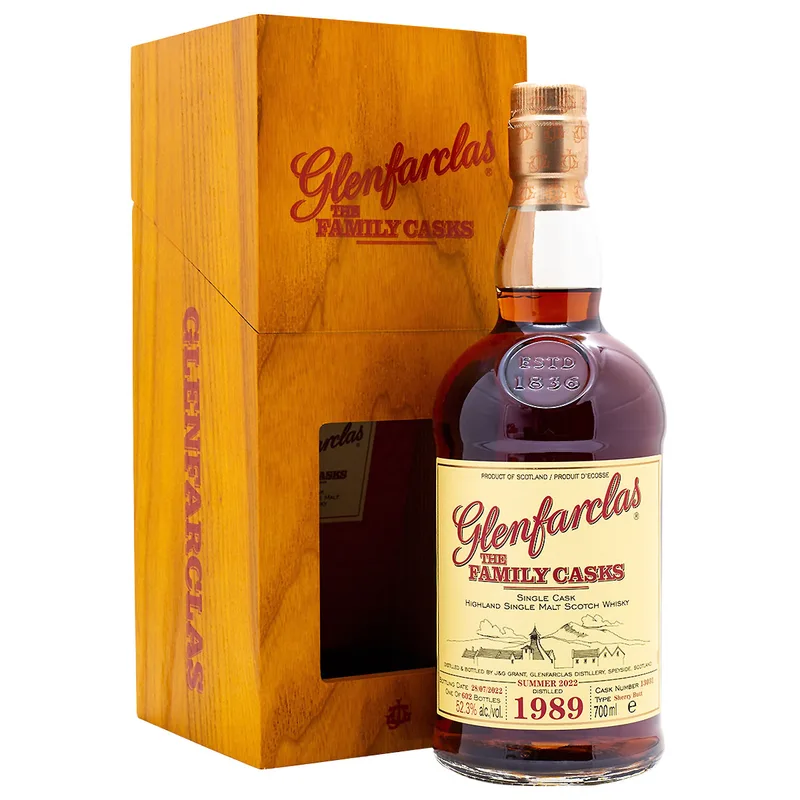 Glenfarclas – Family Casks 1989 Summer 2022 Cask 13031 (70cl, 52.3%)