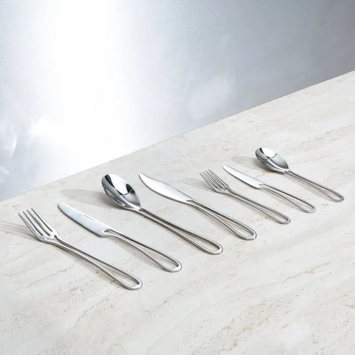 FLATWARE design by Maarten Baptist - Cutlery set (28) - GLOSSY Outline cutlery - stainless steel