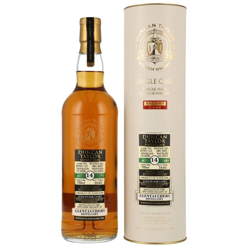 Glentauchers – 2008/2023 14 Year Old Sherry Cask (Duncan Taylor) #85901123