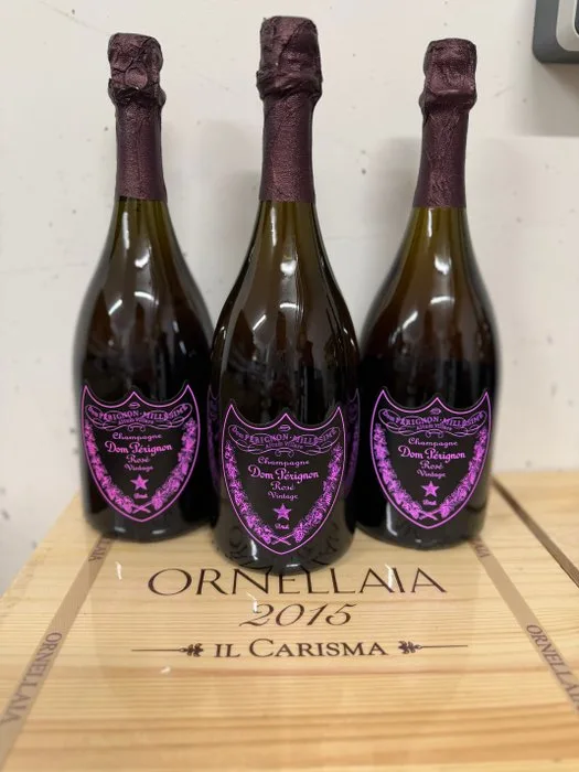 2009 Dom Pérignon, Rosé Luminous - Champagne Rosé, Brut - 3 Bottle (0.75L)