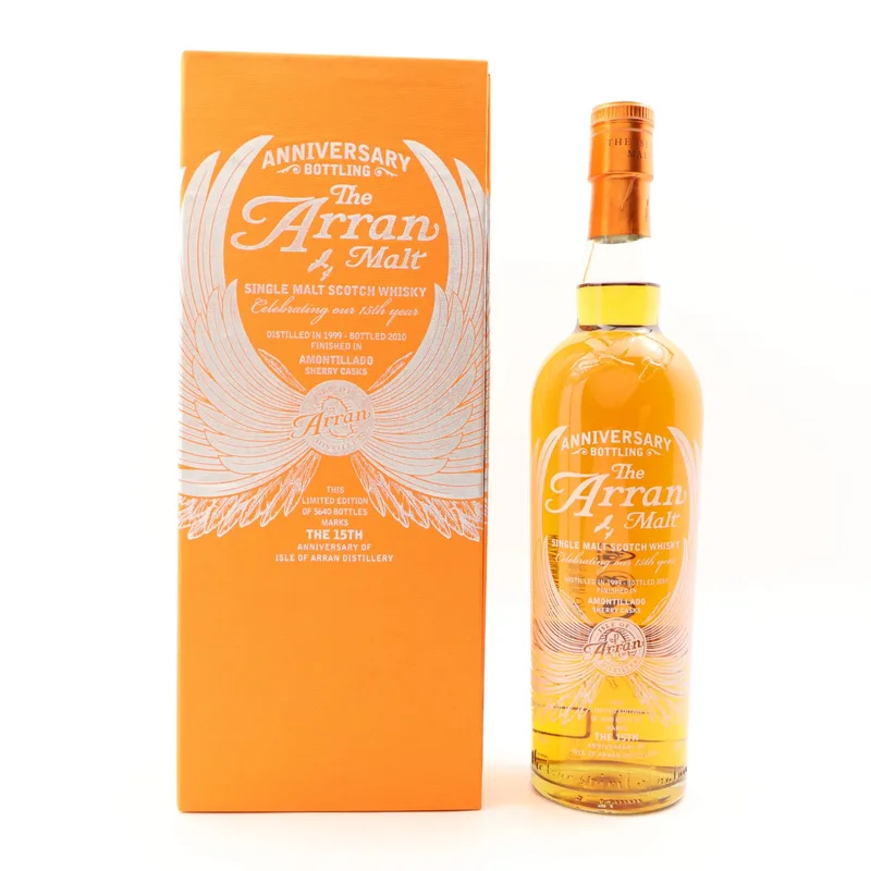 Arran – 15th Anniversary Bottling (70cl, 54.6%)