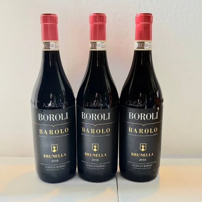 2018 Achille Boroli, Brunella - Barolo DOCG - 3 Bottle (0.75L)