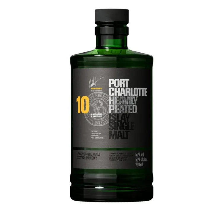 Port Charlotte 10 Year Old Heavily Peated (70cl, 50%)