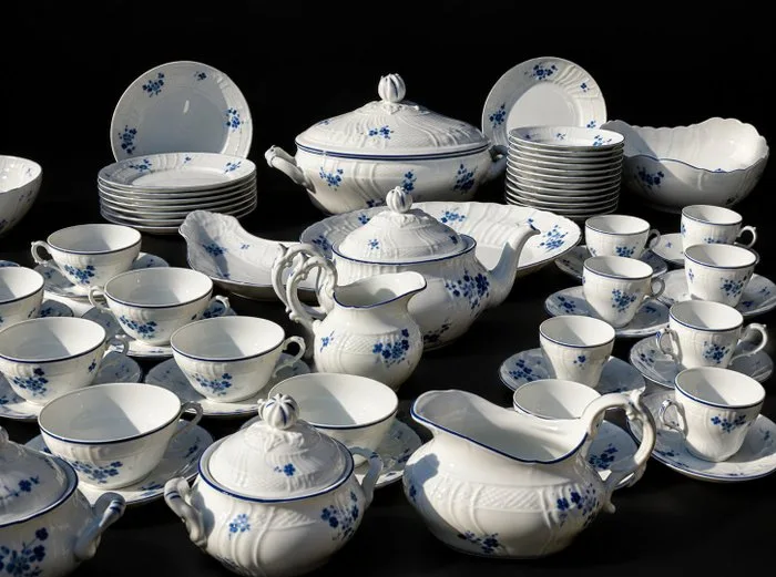 Richard Ginori - Table service for 12 (80) - Porcelain - Rare, hard to find