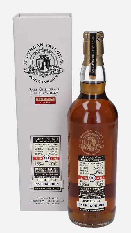 Invergordon – 1990 30 Year Old Duncan Taylor