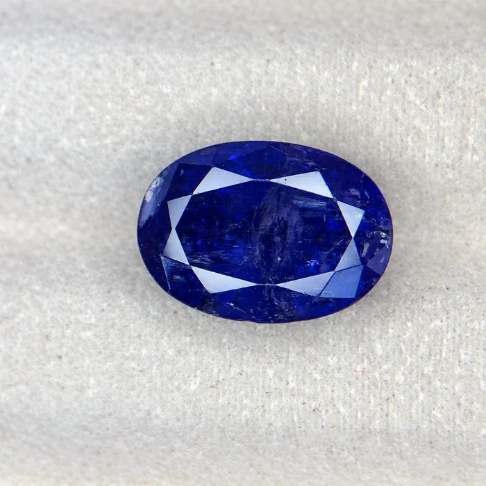 1 pcs Blue, Violet Tanzanite - 12.27 ct - International Colored Gemstone Association (ICA GemLab)