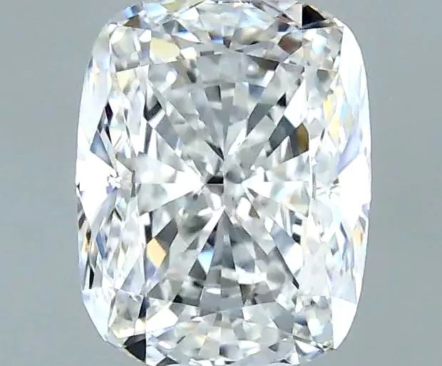 1 pcs Diamond (Natural) - 0.42 ct - Cushion - E - IF - Gemological Institute of America (GIA) - *VG EX None*