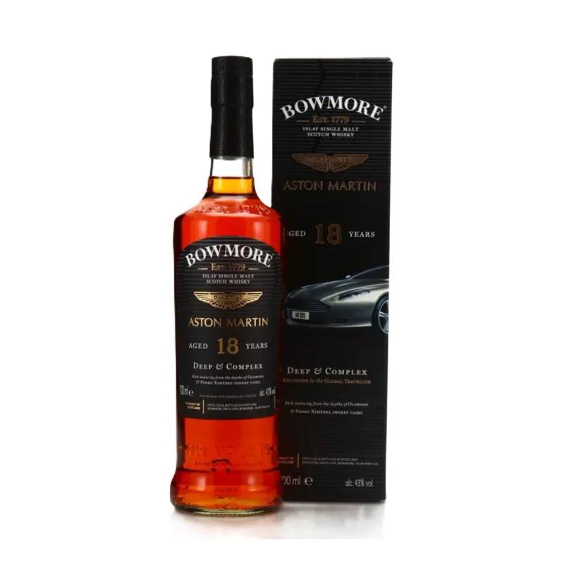 Bowmore – 18 Year Old Deep & Complex Aston Martin Edition 9 Travel Retail Exclusive (70cl, 43%)