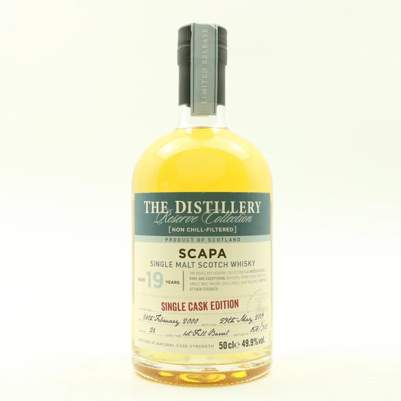 Scapa – 2000 19 Year Old Distillery Reserve Collection 50cl