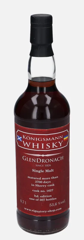 Glendronach – 10 Year Old Königsmann Whisky (70cl, 53.6%)