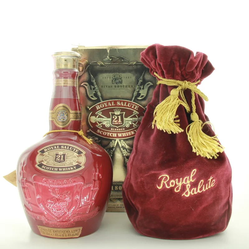 Royal Salute 21 Year Old Ruby Flagon (1990s Edition) (70cl, 40%)