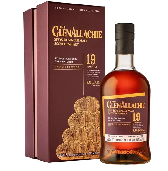 GlenAllachie – Masters of Wood 19 Year Old Ex-Solera Sherry Cask (70cl, 50%)