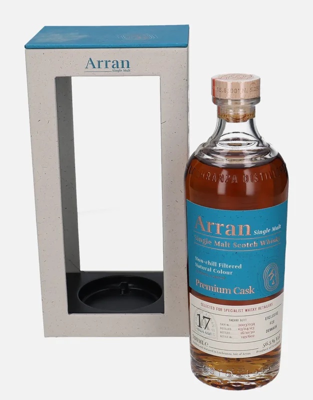 Arran – 2003 17 Year Old Premium Cask (70cl, 56.5%)