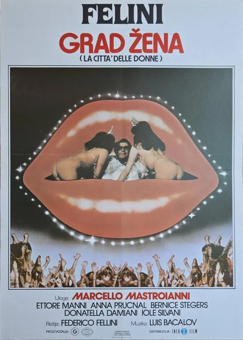 Set - Fellini, Brigitte Bardot & Boccaccio – 3 Original Cinema Posters - 1980s