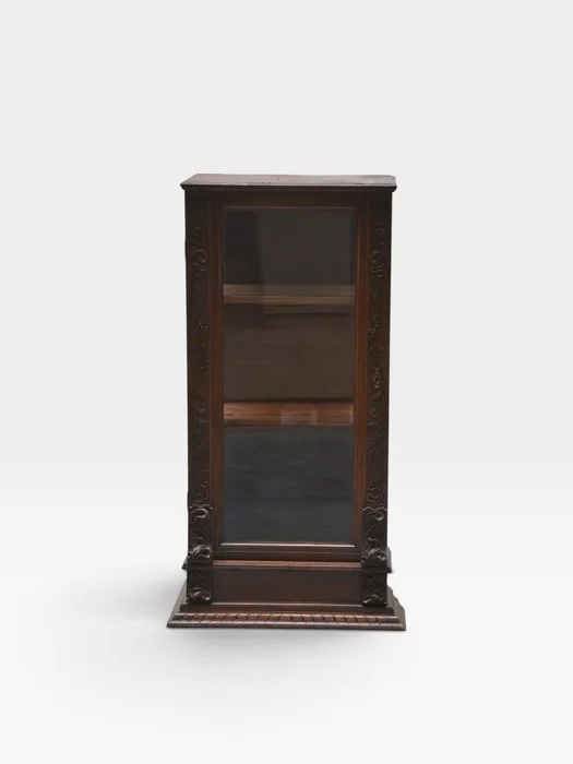 Display case - Walnut - Column Display Cabinet