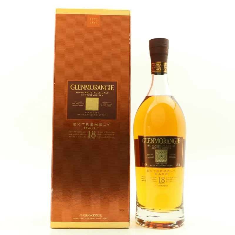 Glenmorangie – 18 Year Old Extremely Rare (70cl, 43%)