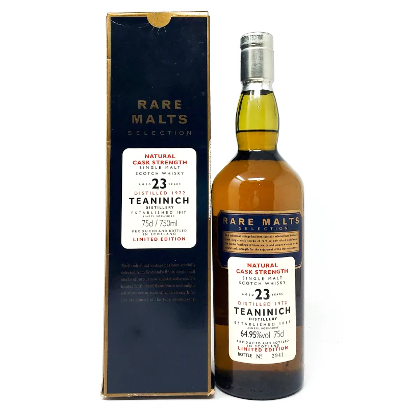 Teaninich – 1972 23 Year Old Rare Malts