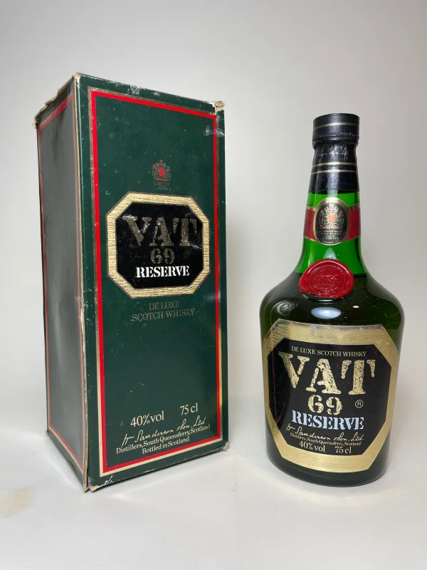 Sanderson's VAT 69 Reserve De Luxe Blended Scotch Whisky 1970s (75cl, 40%)