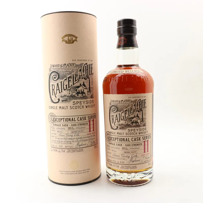 Craigellachie – 2012 11 Year Old Exceptional Cask #5192