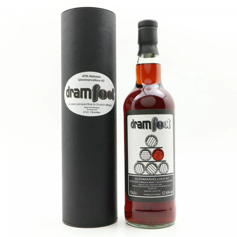 Dramfool 47th Release Glenmarvellous #2 10 Year Old (2011-2021) (70cl, 57.6%)