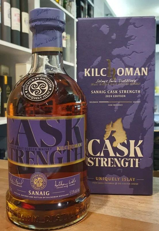 Kilchoman – Sanaig Cask Strength Dark Batch 2024 (70cl, 57.8%)