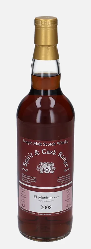El Máximo – No.7 2008 WMAX Spirit & Cask Range