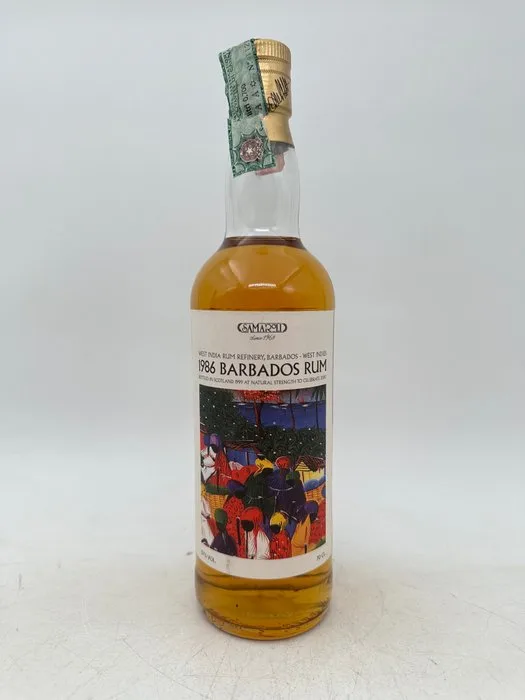 West Indies (WIRD) 1986 Samaroli - Barbados Rum - b. 1999 - 70cl
