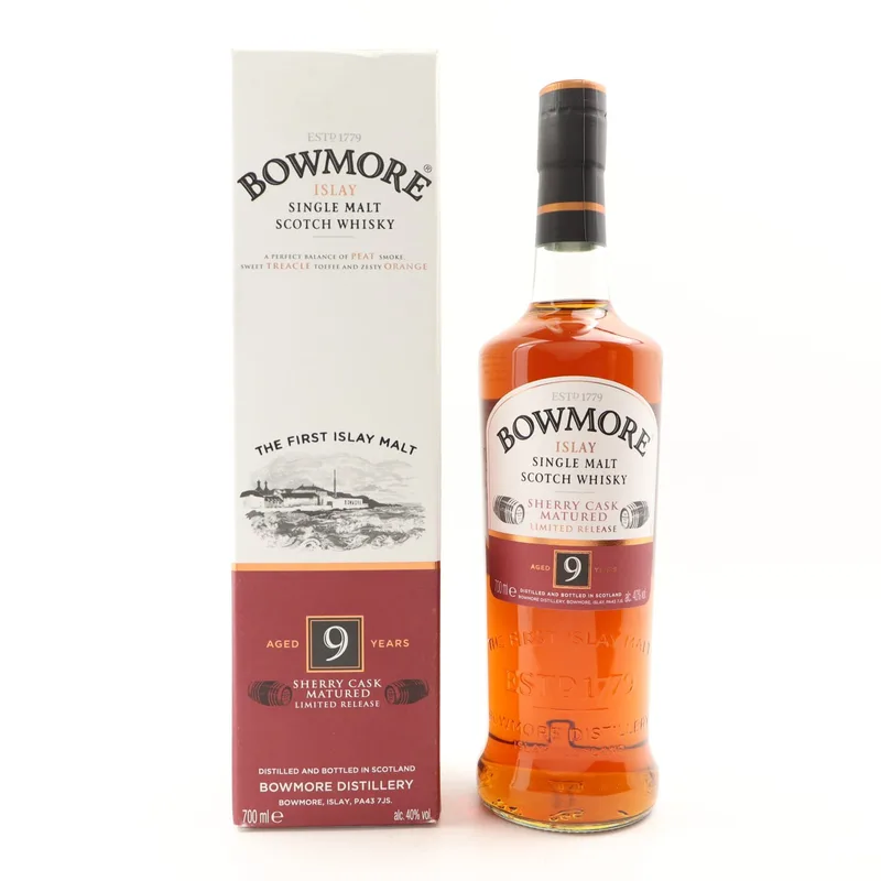 Bowmore – 9 Year Old Sherry Cask (70cl, 40%)