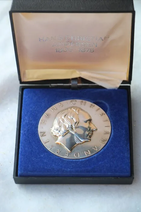 Art medal - Arno Malinowski - Hans Christian Andersen: 100e sterfdag 1975 - Georg Jensen
