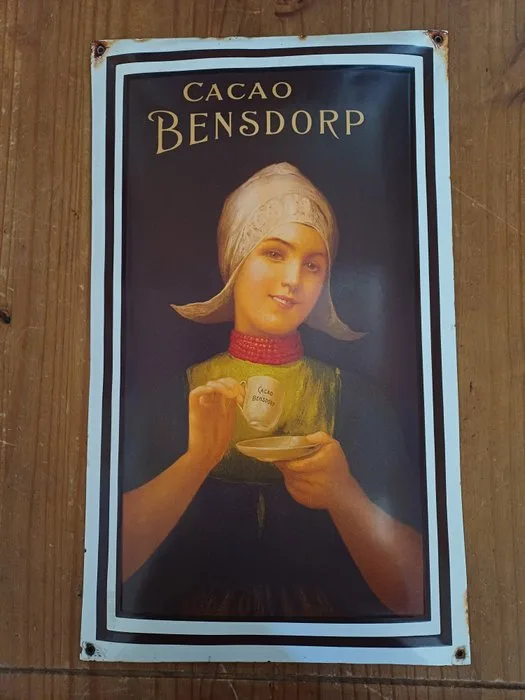 Enamel sign Bensdorp - Enamel sign - Enamel