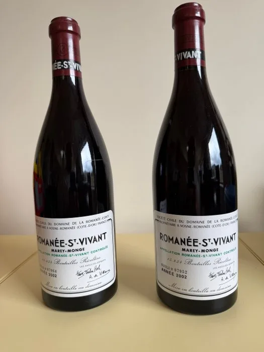 2002 Domaine de la Romanée-Conti - Romanée-Saint-Vivant Grand Cru - 2 Bottles (0.75L)