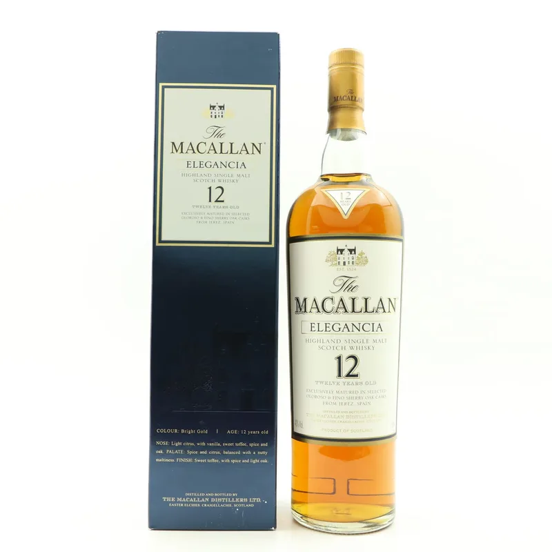Macallan – 12 Year Old Elegancia 1L (1litre, 40%)