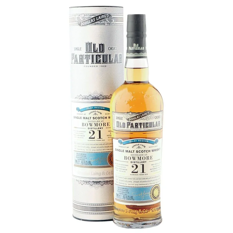 Bowmore – 21 Year Old 1998 Douglas Laing Old Particular Single Cask DL14178 (2020) (70cl, 51.2%)