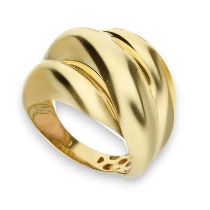 Ring - 18 kt. Yellow gold - Ring 18k 5.4 g Unisex