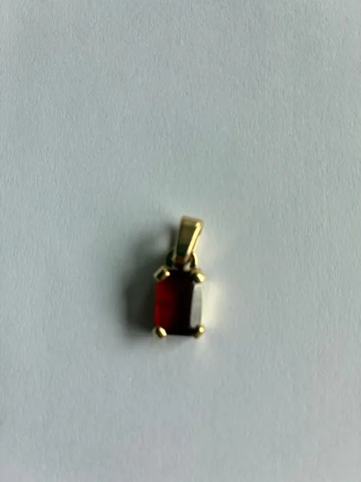 Pendant - 14 kt. Yellow gold - 6.40ct. tw. Garnet - Garnet